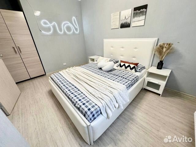 

1-к. квартира, 42,4 м², 2 кровати