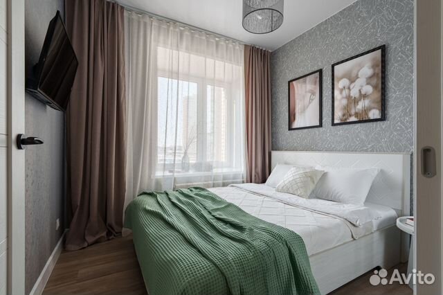 

2-к. квартира, 37 м², 2 кровати