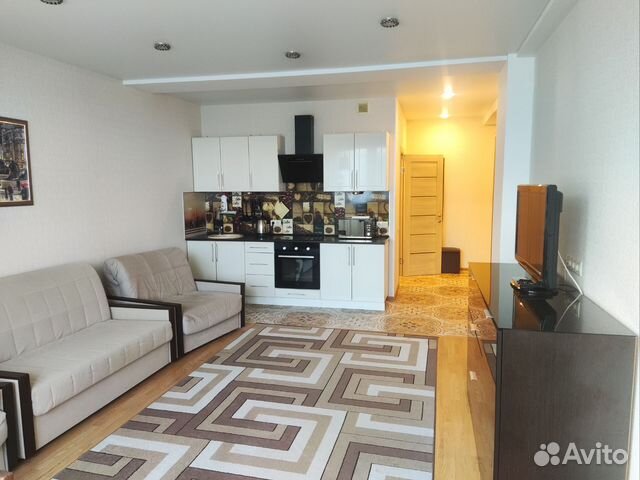 

Квартира-студия, 40 м², 3 кровати