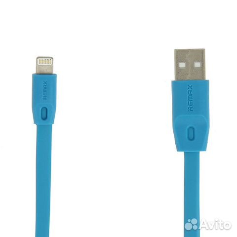 USB-кабель Apple Lightning Remax голубой