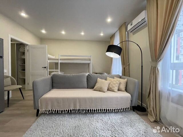 

Квартира-студия, 32 м², 3 кровати