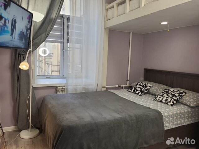 

Квартира-студия, 21 м², 2 кровати