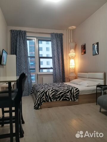 

Квартира-студия, 27 м², 1 кровать