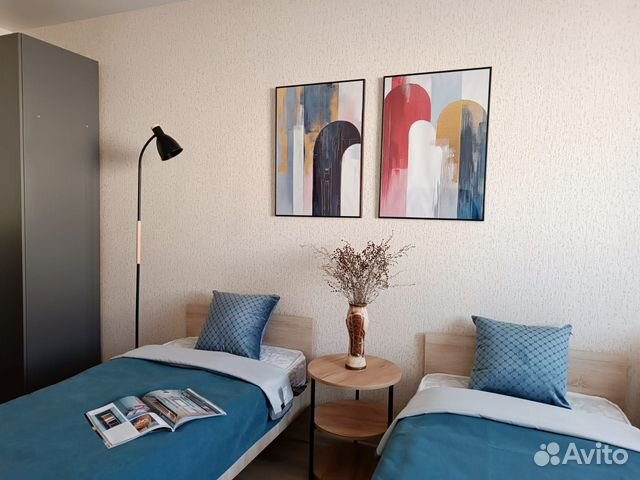

1-к. квартира, 32 м², 3 кровати