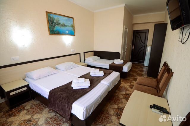 

Квартира-студия, 18 м², 2 кровати