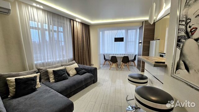 

1-к. квартира, 50 м², 2 кровати
