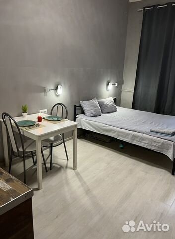 

Квартира-студия, 25 м², 2 кровати