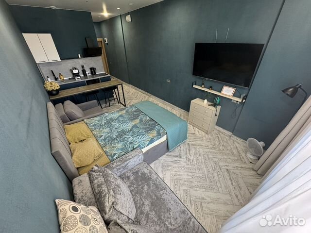 

Квартира-студия, 30 м², 3 кровати