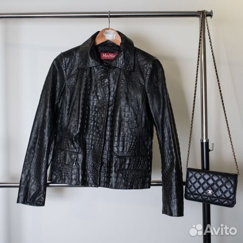 Куртка кожаная max mara Куртка кожаная max mara