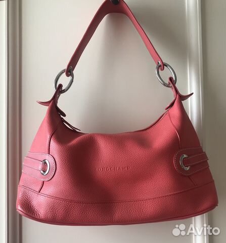 Сумка Longchamp на плечо кожаная Сумка Longchamp на плечо кожаная
