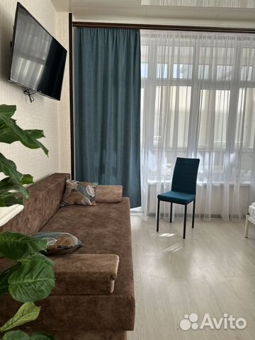 

Квартира-студия, 42 м², 2 кровати