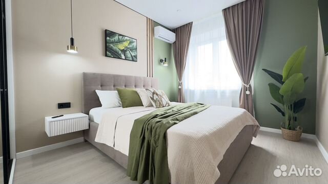 

2-к. квартира, 55 м², 2 кровати