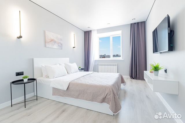 

1-к. квартира, 41 м², 2 кровати