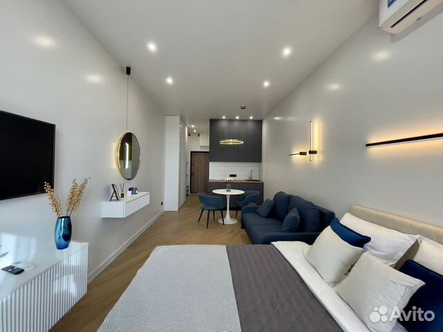 

Квартира-студия, 30 м², 2 кровати
