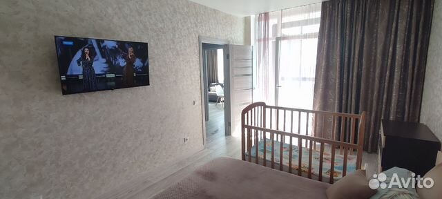 

1-к. квартира, 53 м², 2 кровати