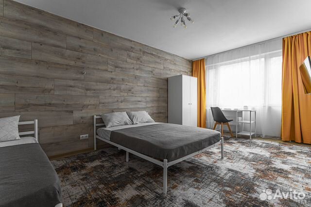 

1-к. квартира, 33 м², 2 кровати