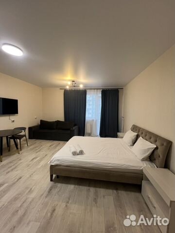 

Квартира-студия, 32 м², 2 кровати