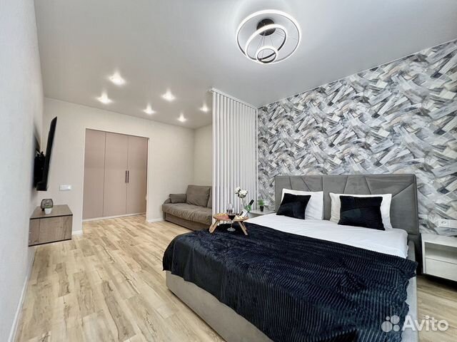 

1-к. квартира, 42 м², 2 кровати