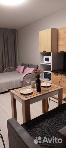 

Квартира-студия, 33 м², 2 кровати