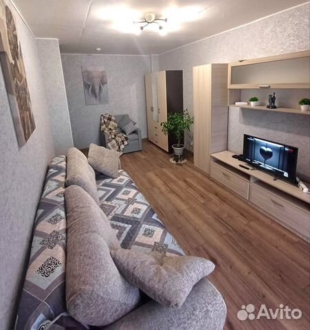 

1-к. квартира, 39 м², 2 кровати