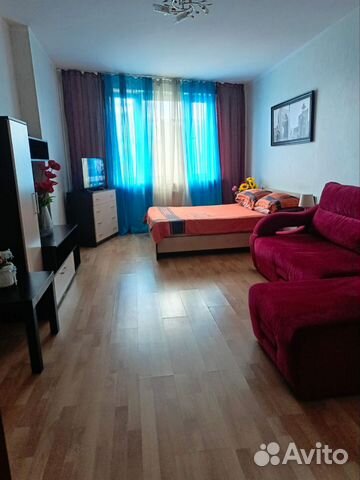 

1-к. квартира, 46 м², 2 кровати