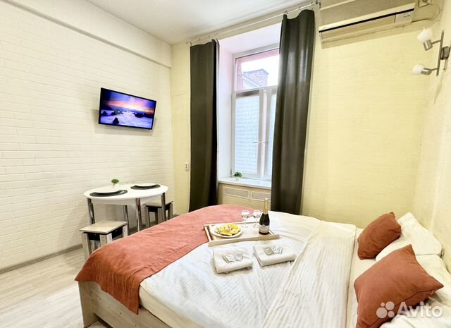 

Квартира-студия, 20 м², 2 кровати