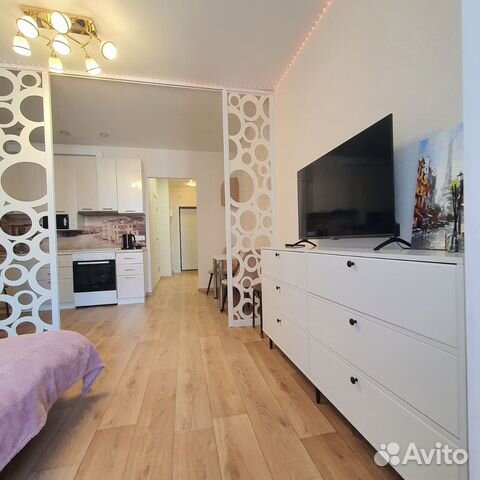 

Квартира-студия, 28 м², 1 кровать