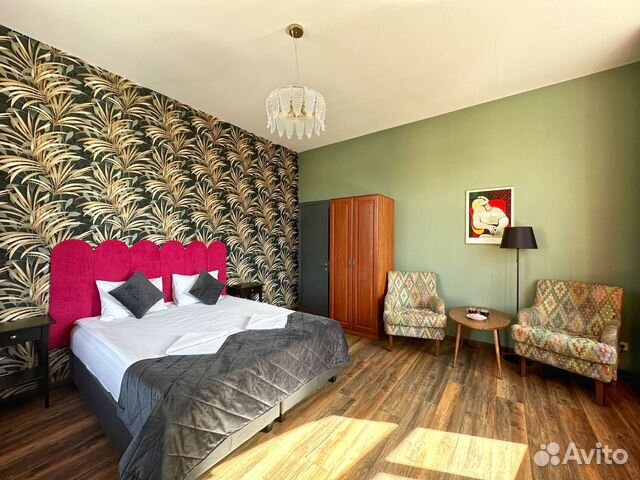 

1-к. квартира в апарт-отеле, 35 м², 2 кровати