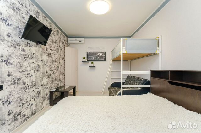 

Квартира-студия, 20 м², 3 кровати