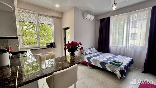 

Квартира-студия, 30 м², 2 кровати