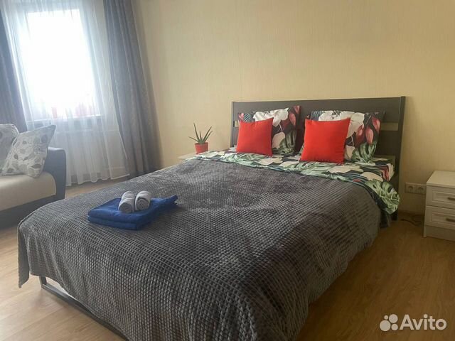 

1-к. квартира, 42 м², 2 кровати