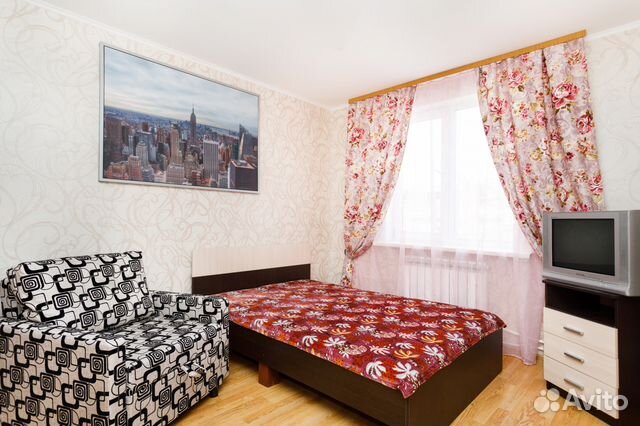 

1-к. квартира, 25 м², 2 кровати