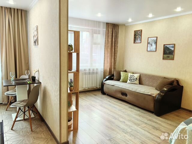 

1-к. квартира, 35 м², 2 кровати