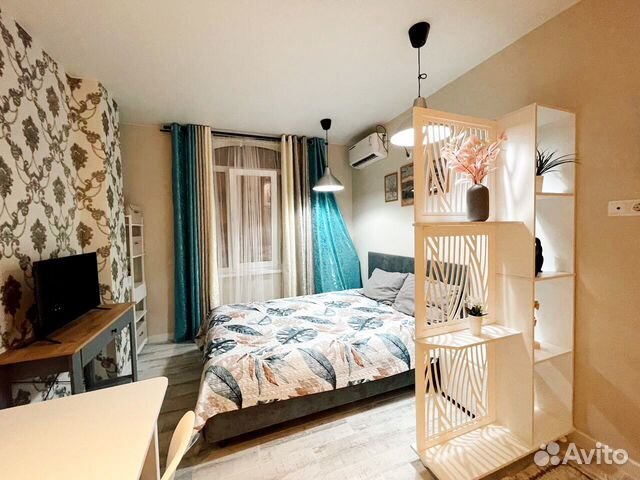 

Квартира-студия, 25 м², 2 кровати