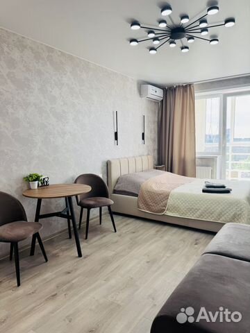 

Квартира-студия, 30 м², 2 кровати