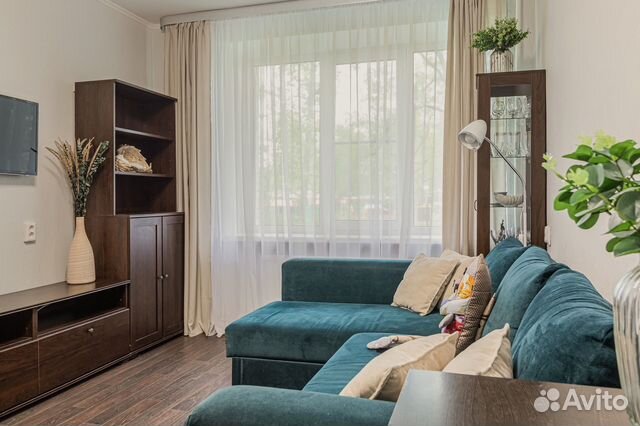 

2-к. квартира, 45 м², 2 кровати