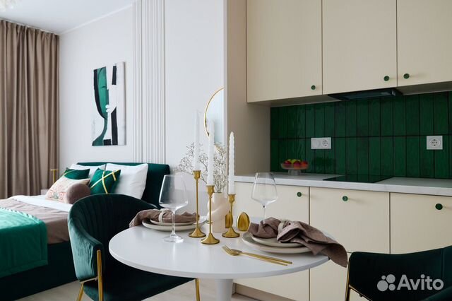 

Квартира-студия, 26 м², 1 кровать