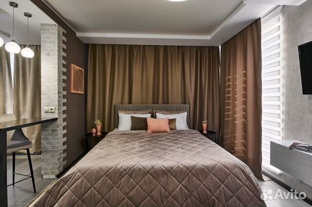 

Квартира-студия, 40 м², 2 кровати