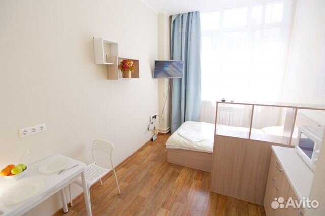 

Квартира-студия, 25 м², 1 кровать