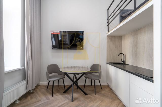 

Квартира-студия, 20 м², 2 кровати
