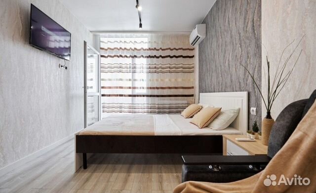 

Квартира-студия, 32 м², 2 кровати
