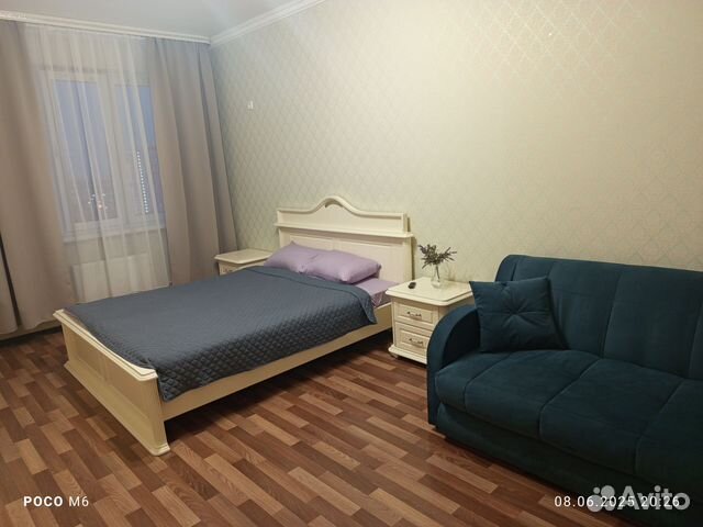 

1-к. квартира, 41,3 м², 2 кровати