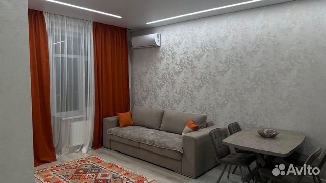 

1-к. квартира, 50 м², 2 кровати