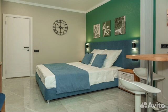 

Квартира-студия, 25 м², 2 кровати