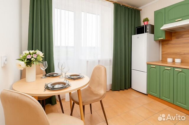 

1-к. квартира, 38 м², 2 кровати