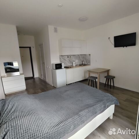 

Квартира-студия, 28 м², 1 кровать
