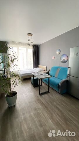 

Квартира-студия, 27 м², 2 кровати