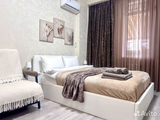 

Квартира-студия, 30 м², 2 кровати