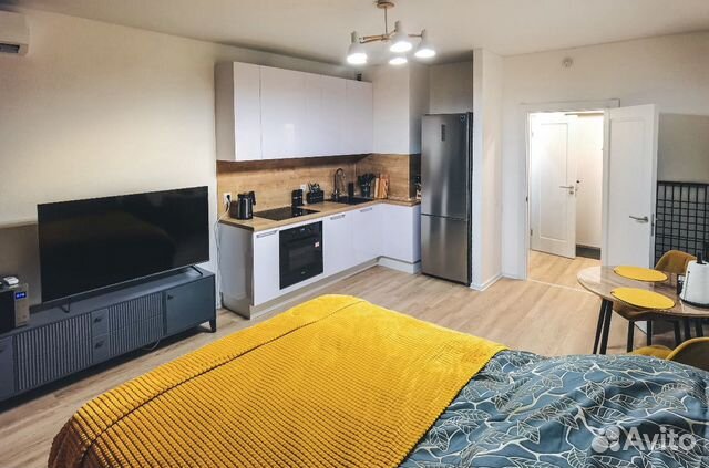 

Квартира-студия, 26 м², 1 кровать