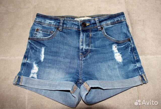 Джинсовые шорты Bershka